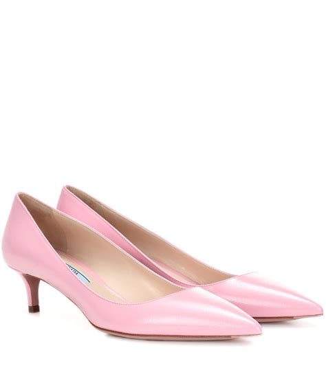 prada pink kitten heels|Prada kitten heels women.